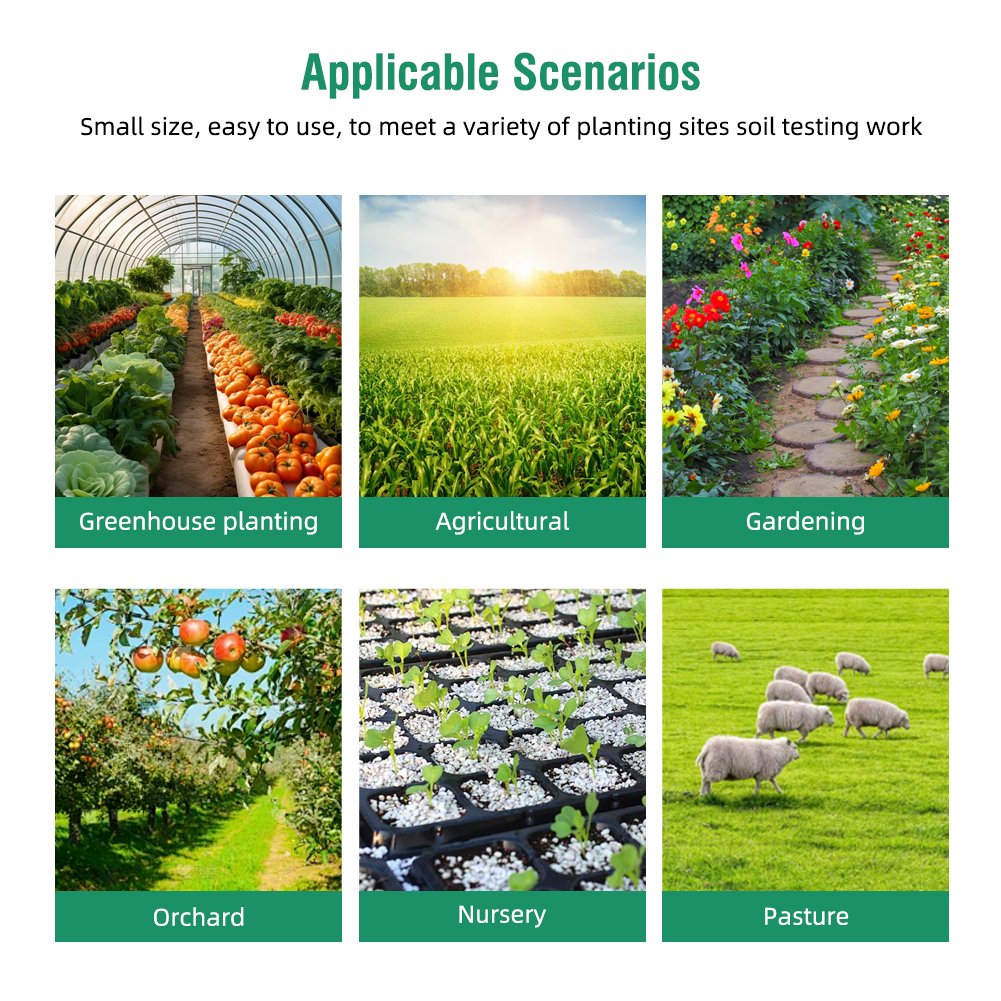 Hot Sale Soil NPK Meter Soil Fertility Organic Matter Nutrient Available Nitrogen Phosphorus Potassium Trace Element Tester