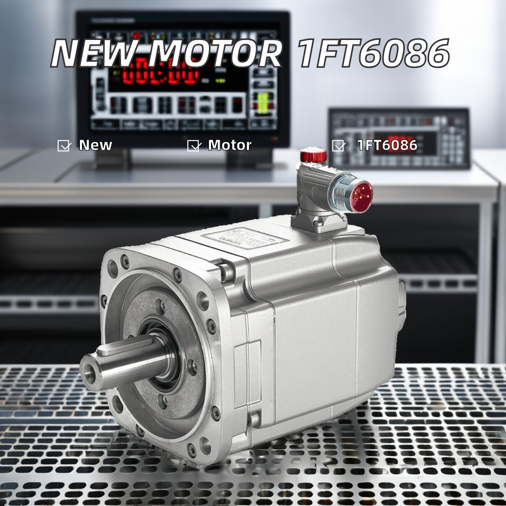 New Original 1FT6086-8AF71-4DH1 Pedestrian Drive Motors with Box High Quality PLC PAC & Dedicated Controllers from Supplier