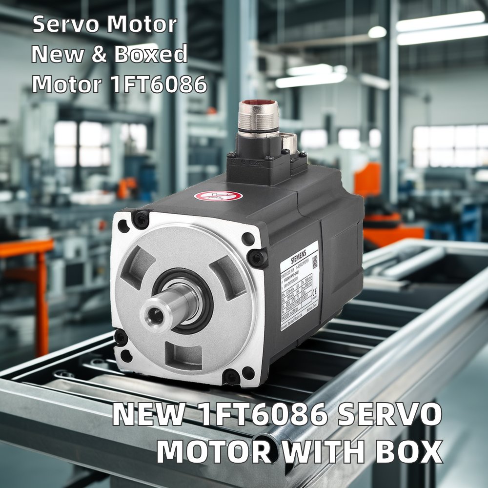 New Original 1FT6086-8AF71-4DH1 Pedestrian Drive Motors with Box High Quality PLC PAC & Dedicated Controllers from Supplier