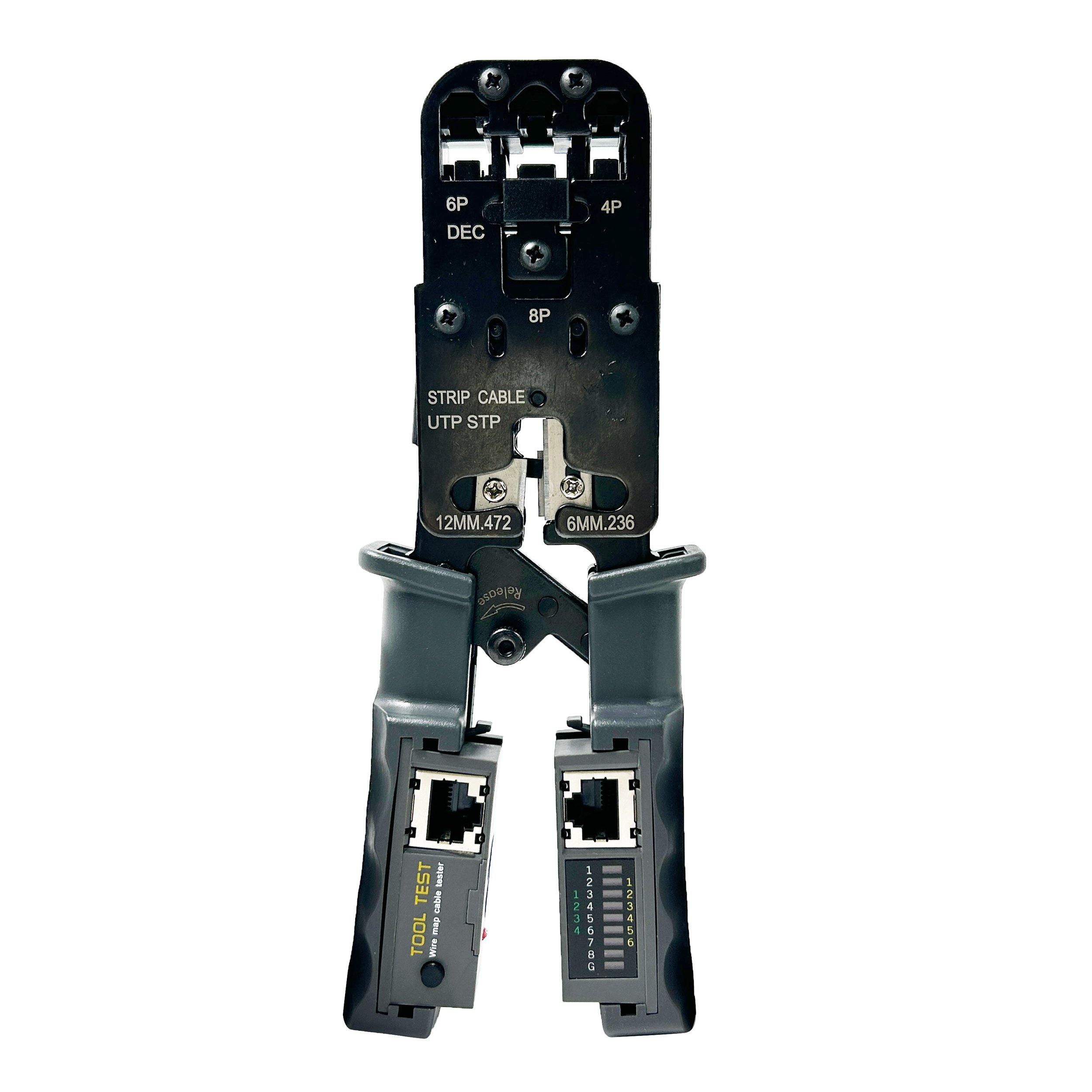 Lan Network RJ45/RJ11/RJ12 Multi wire cutter crimping tool pliers crimper cable tester tool For 8p/6p/4p