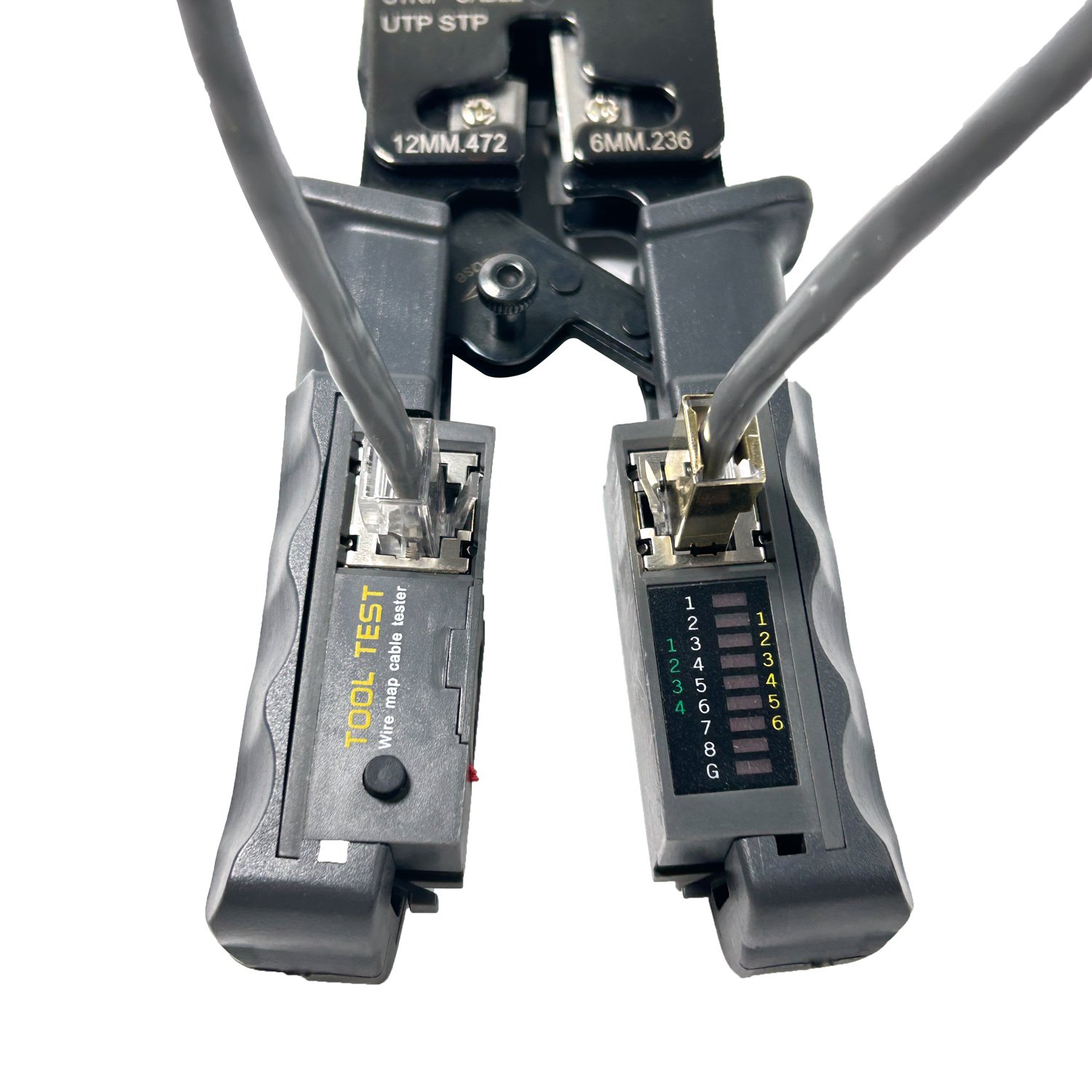 Lan Network RJ45/RJ11/RJ12 Multi wire cutter crimping tool pliers crimper cable tester tool For 8p/6p/4p