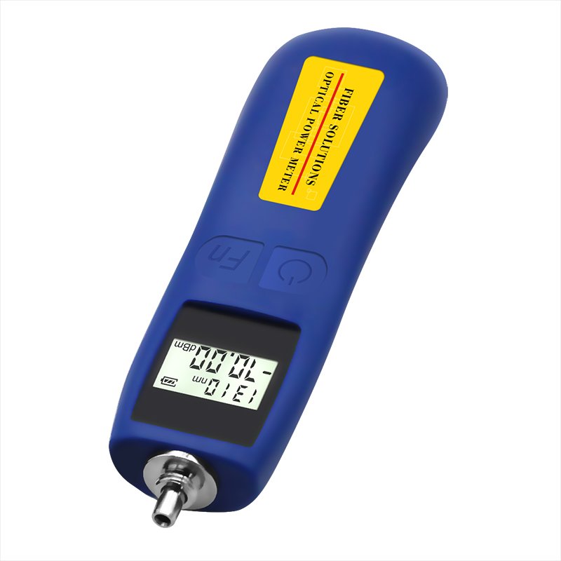 FTTH Solutions Optical Power Meter Wavelength Range 800nm~1700nm Fibra Optica Cable Tester