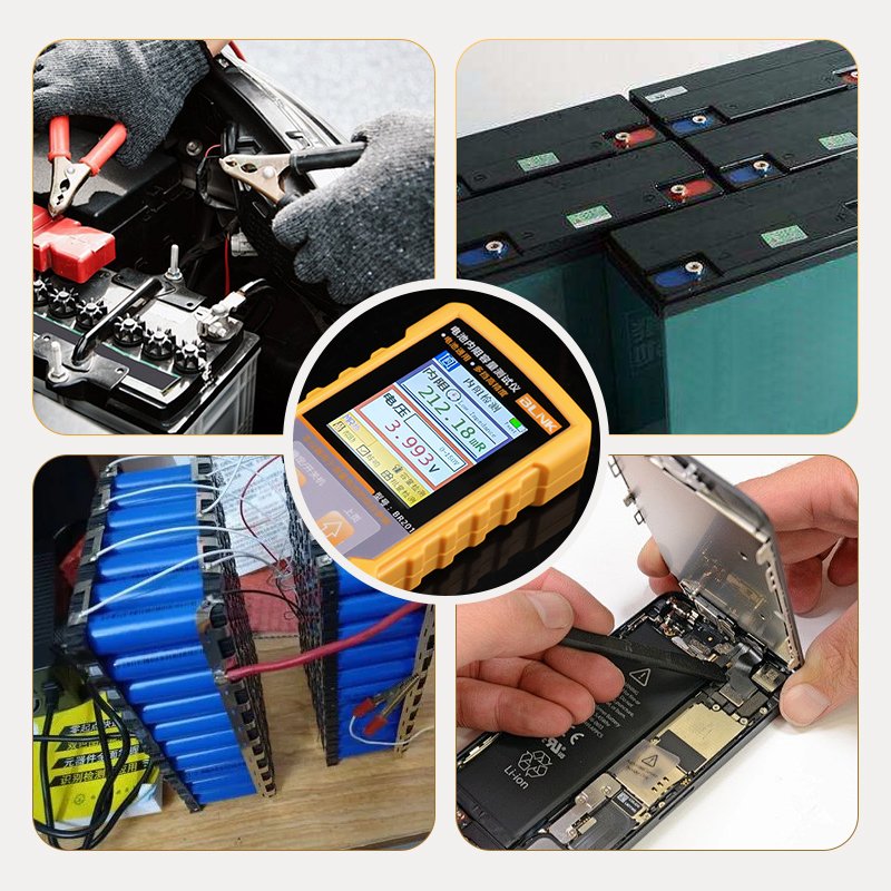 Ternary lithium battery/lithium iron phosphate/battery /18650 battery internal resistance voltage high precision detector tester