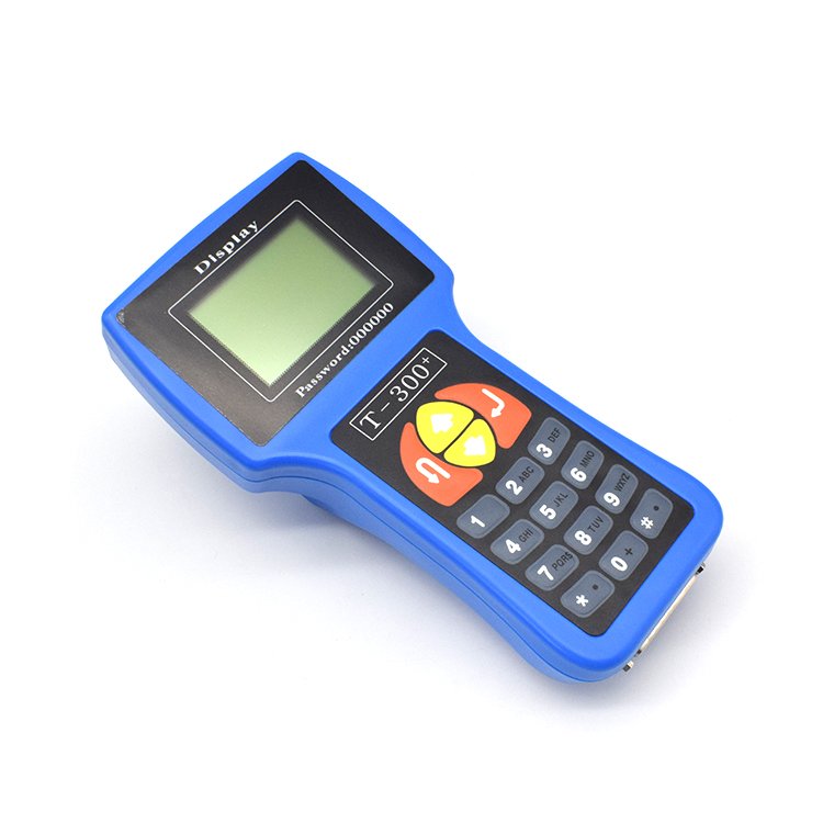 Newest T-code T300+ key programmer V22.9 English blue color Key Programmer Support Multi-brands t 300 Auto Key Programmer