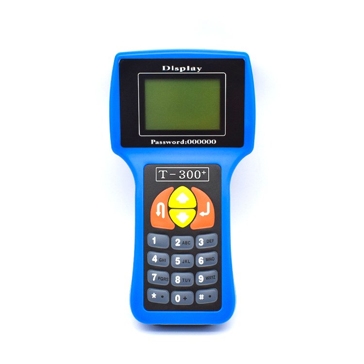 Newest T-code T300+ key programmer V22.9 English blue color Key Programmer Support Multi-brands t 300 Auto Key Programmer