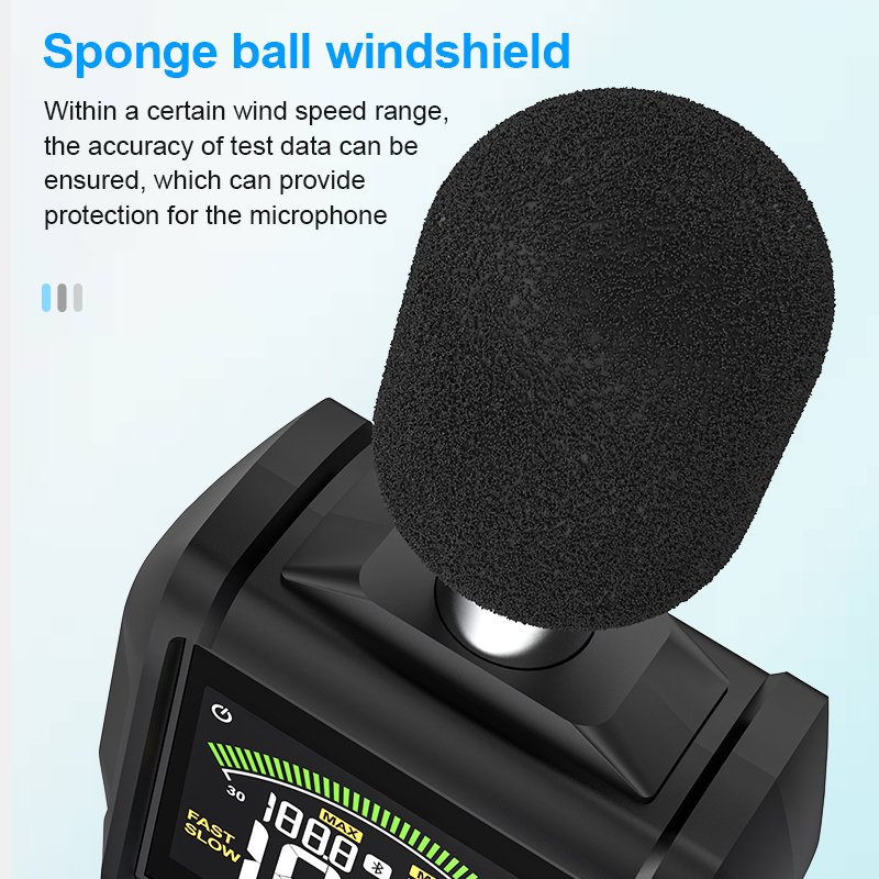 Digital Sound Meter 30-130dB SL720B Intelligent Digital Sound Level Meter Volume Sensor Handheld Digital Noise Tester