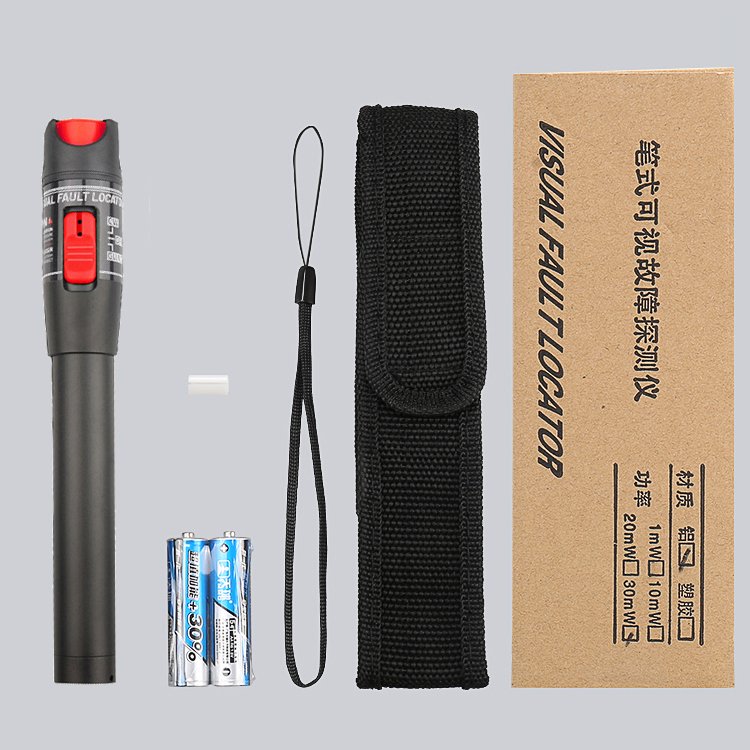 Original Factory High Quality 5mW 10mW 20mW 30mW 50mW Fiber Tools Red Laser Light Pen Tester Detector Fiber Fault Locator