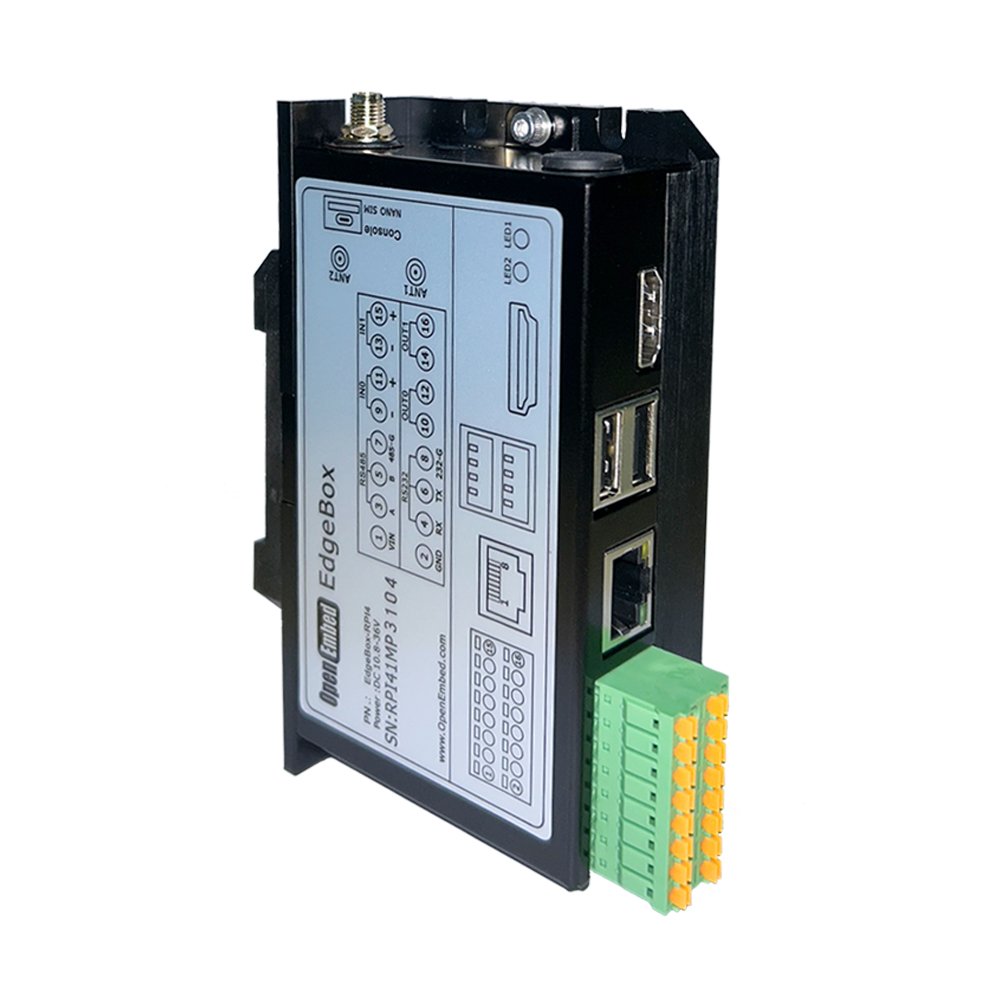 Industrial Raspberry PI IOT Gateway PLC Programming controller Quad-core A72 Modbus RS485 4G WIFI CAN SCADA PLC PAC