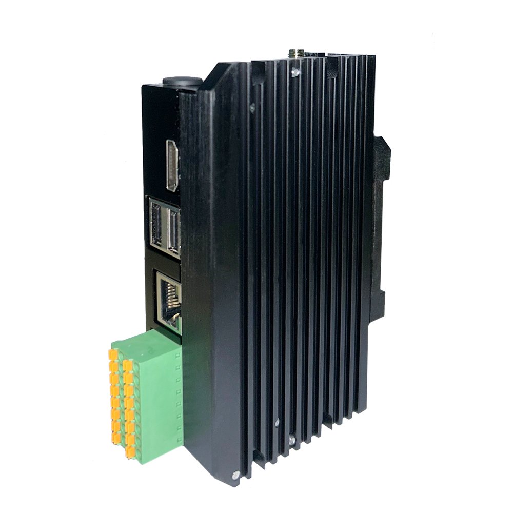 Industrial Raspberry PI IOT Gateway PLC Programming controller Quad-core A72 Modbus RS485 4G WIFI CAN SCADA PLC PAC