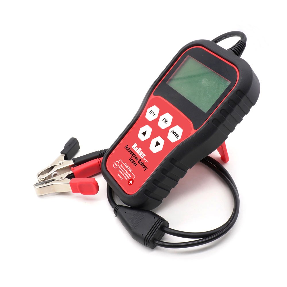 Automotive Battery Tester with LCD display car battery capacity tester battery life measurement CCA detector measurement