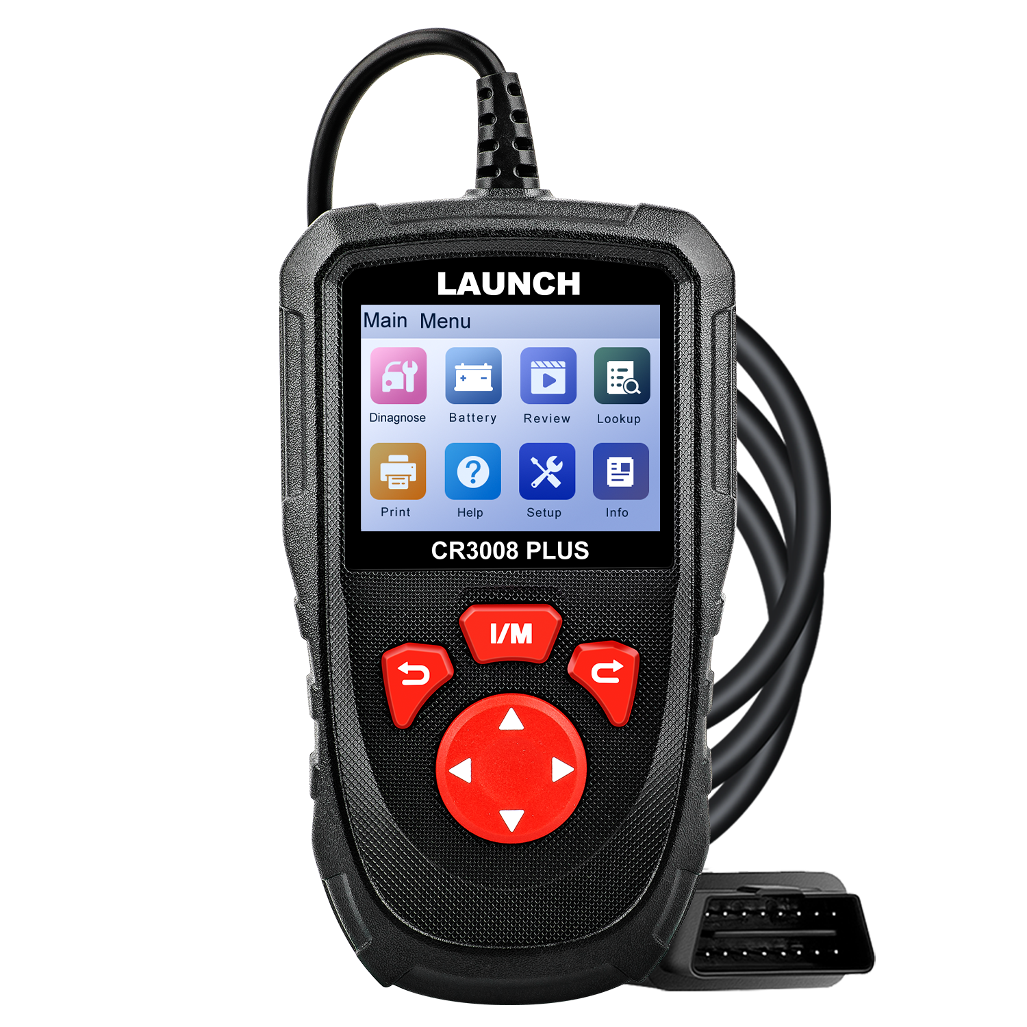 2024 New Arrival LAUNCH Creader 3008 Plus Scanner support full obd2 Battery tester function CR3008 OBDII code reader