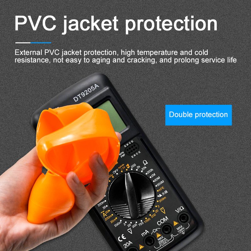 DT9205A AC/DC voltage testers Current Meter Digital smart Multimeter Resistance Tester Pocket multimeter
