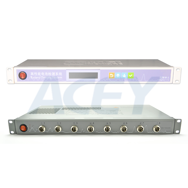 8 channel 5V10Ma Lithium Ion Battery Testing Machine Coin Cell Tester For Lab Research