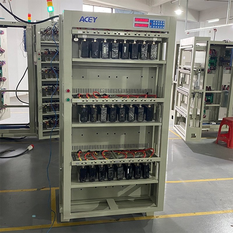5V 100A 48 Channels Energy Feedback Prismatic Battery Charge Discharge Capacity Tester Battery Formation And Grading System