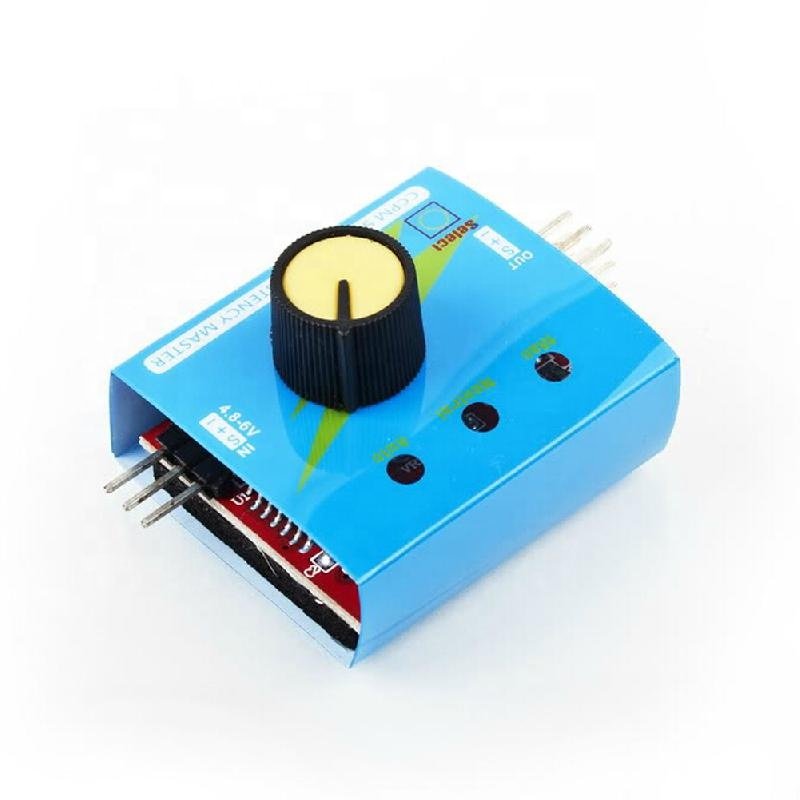 Stemedu 3CH Digital Multi Servo Tester ECS RC Consistency CCMP Master Speed Controller Checker