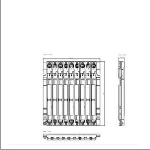 S7-400 aluminium rack for control programmable logic 6ES7400-1JA11-0AA0