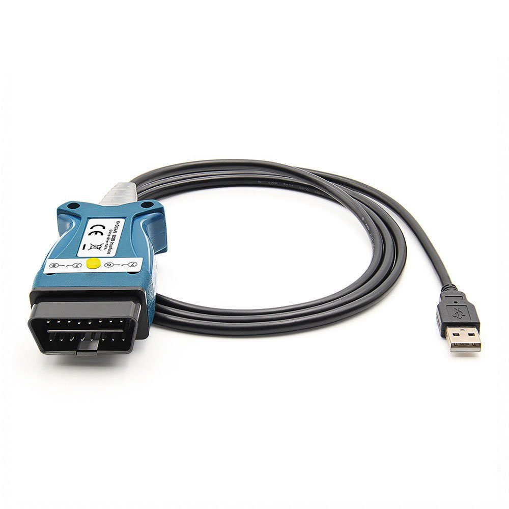 INPA K+DCAN for BMW E chassis FT232RL 9241 White PCB push button switch.