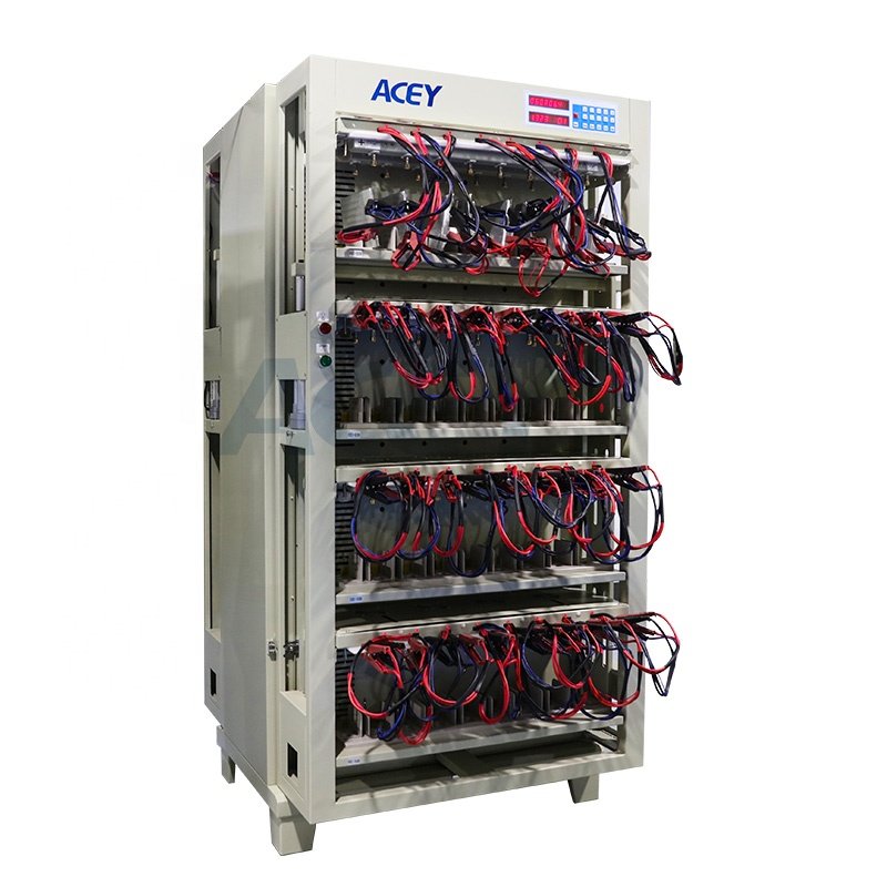 64-Channel 5V 60A Prismatic Cell Capacity Grading Machine Energy Saving Square Lithium ion Battery Charge Discharge Tester
