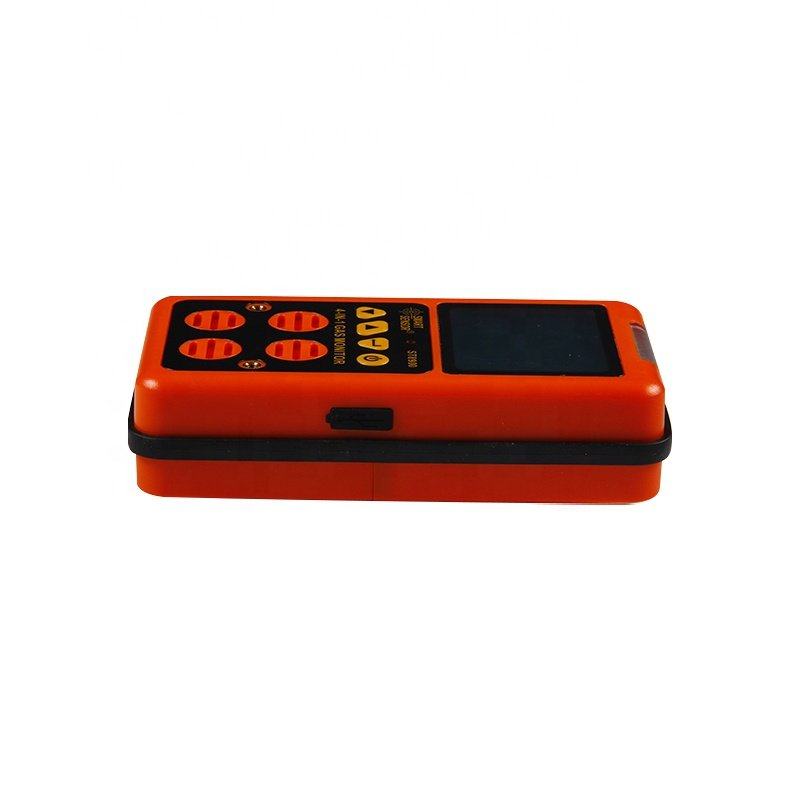 4 in 1 EU Digital Gas Detector O2 H2S CO LEL Handheld Mini Gas Analyzer Air Monitor Gas Leak Tester Carbon Monoxide Meter ST8900
