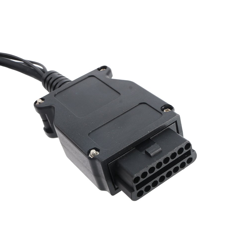 Motorcycle ICOM D OBD2 Diagnostic Cable 10Pin Program Wire Scanner Extension Connector Motorbike Repair Accessory