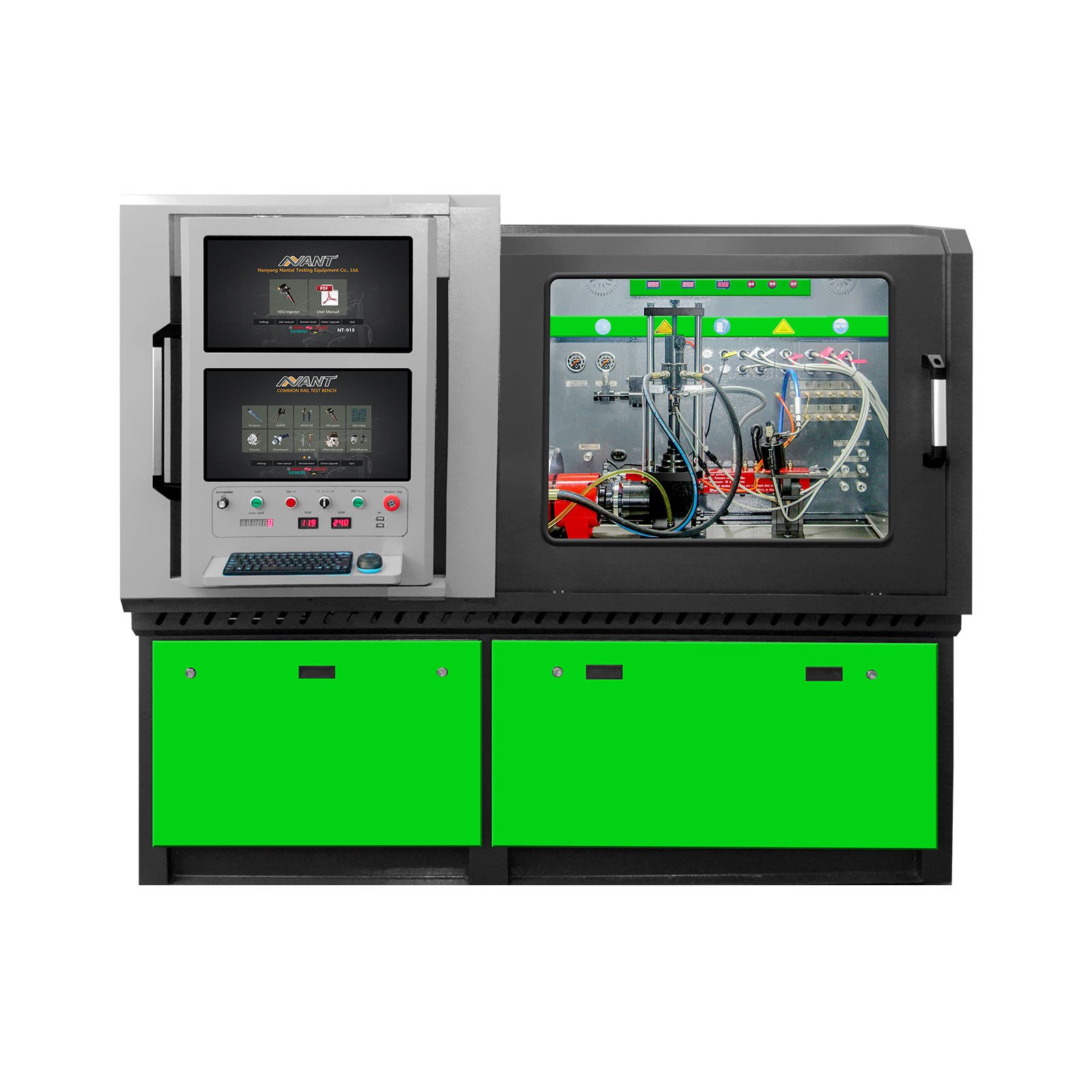 EPS919 Diesel Common Rail Test Bench EUI EUP HEUI VP37 VP44 For Injector Testing Common Rail Injector Pump Test Bench
