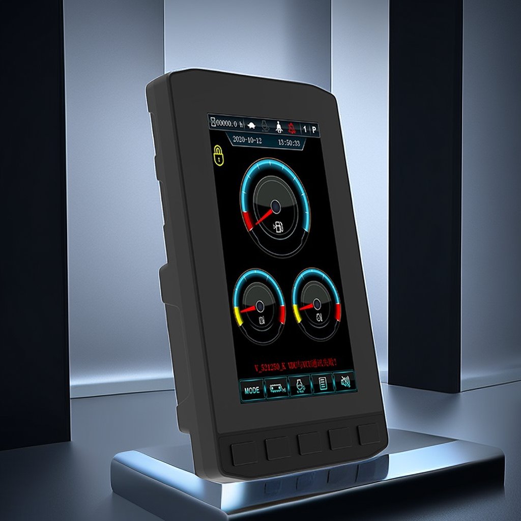 Wholesale Large Order Quantity 8 Inch Lcd Dashboard Auris Loader Instrument Panel Excavator Digital Display