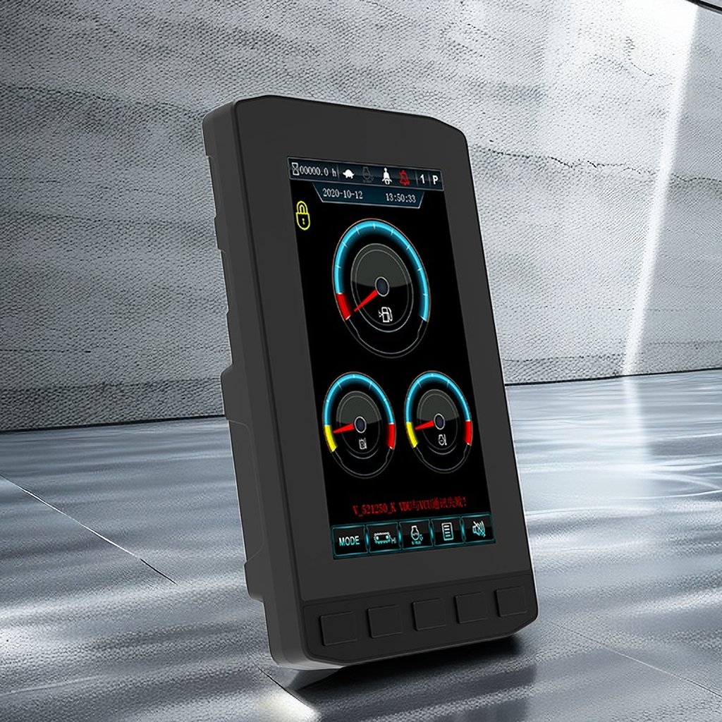 Wholesale Large Order Quantity 8 Inch Lcd Dashboard Auris Loader Instrument Panel Excavator Digital Display