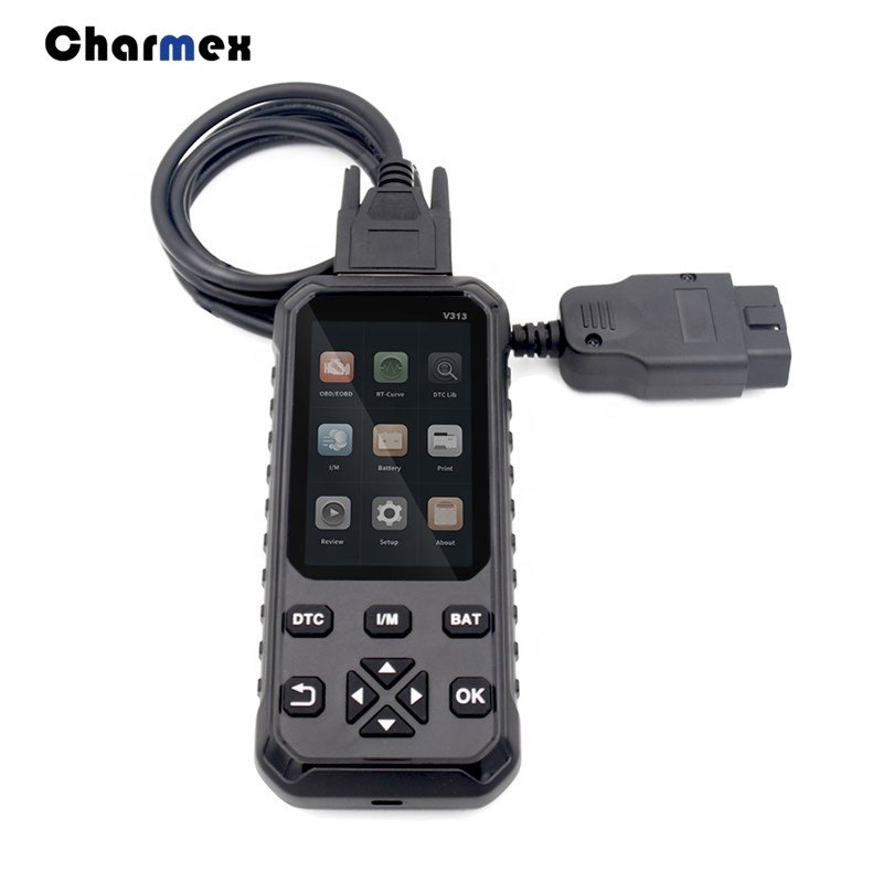 Charmex OBD2 Car Diagnostic Tool OBD2 Automotive Scanner Diagnostic+Tools With Testers Battery
