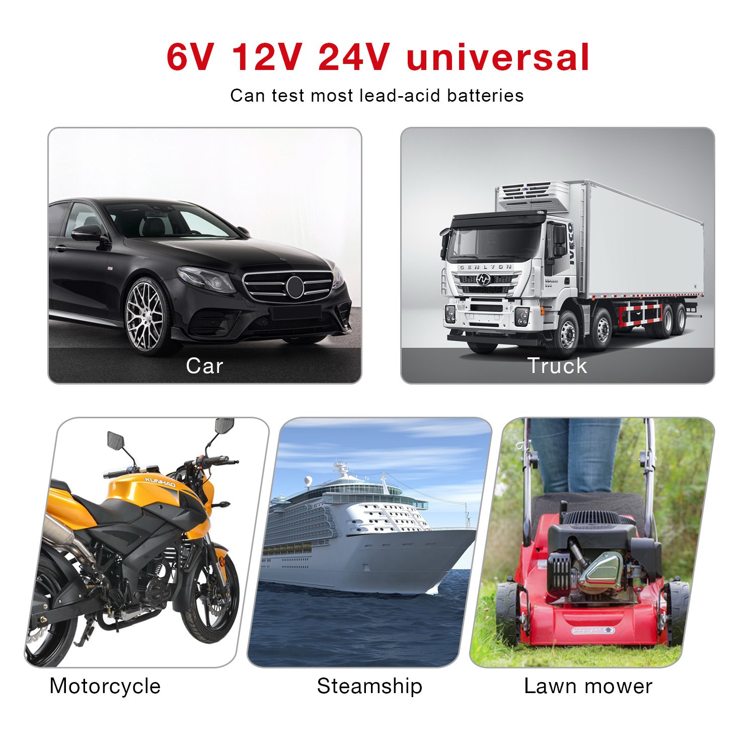 KONNWEI KW720 Vehicycle Battery Tester New Arrival Car Battery Testing Tools Detector Unique Car Battery Analyzer with Printer