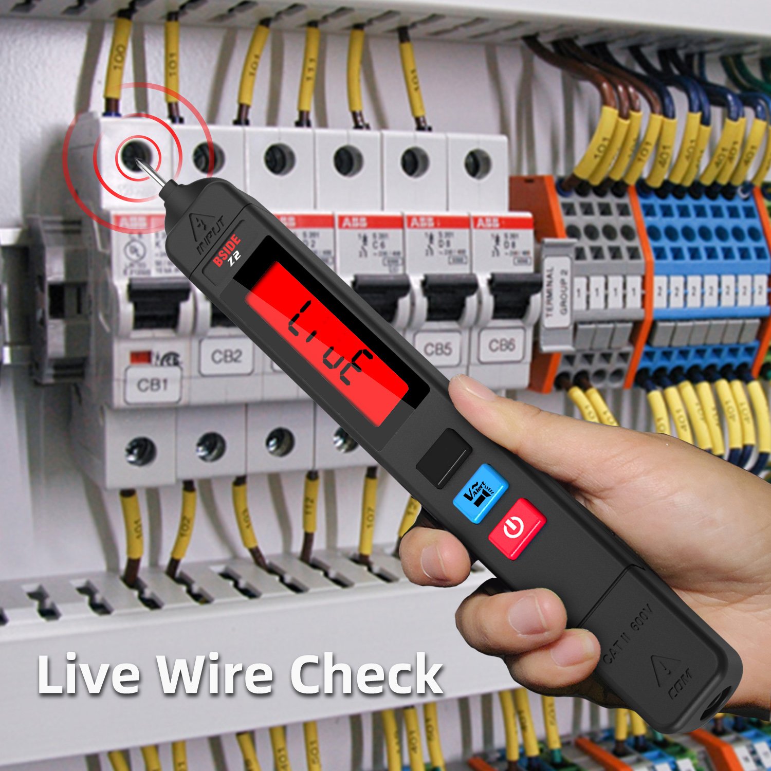 BSIDE Z2 intelligent induction pen high-precision digital display electrician repair circuit pen leakage detection