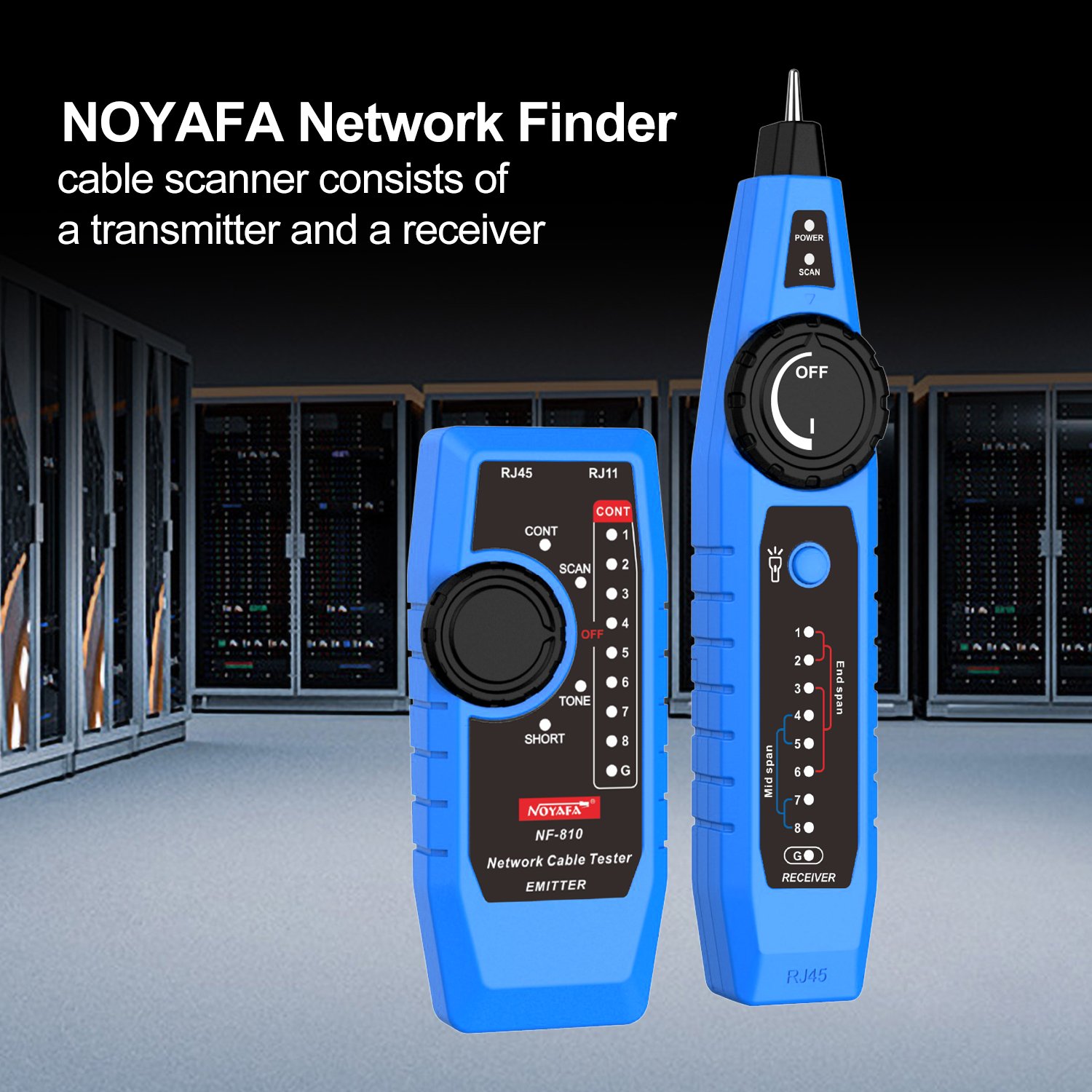 NF-810 tone generator probe lan cable tracker tester NOYAFA