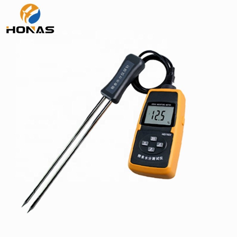 MD7820 Portable 2-Pin Wood Moisture & Temperature Test Gauge for Home & Laboratory Use