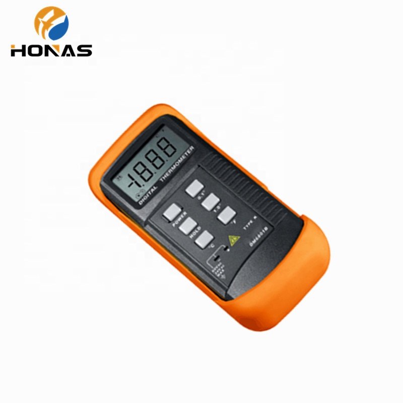 MD7820 Portable 2-Pin Wood Moisture & Temperature Test Gauge for Home & Laboratory Use