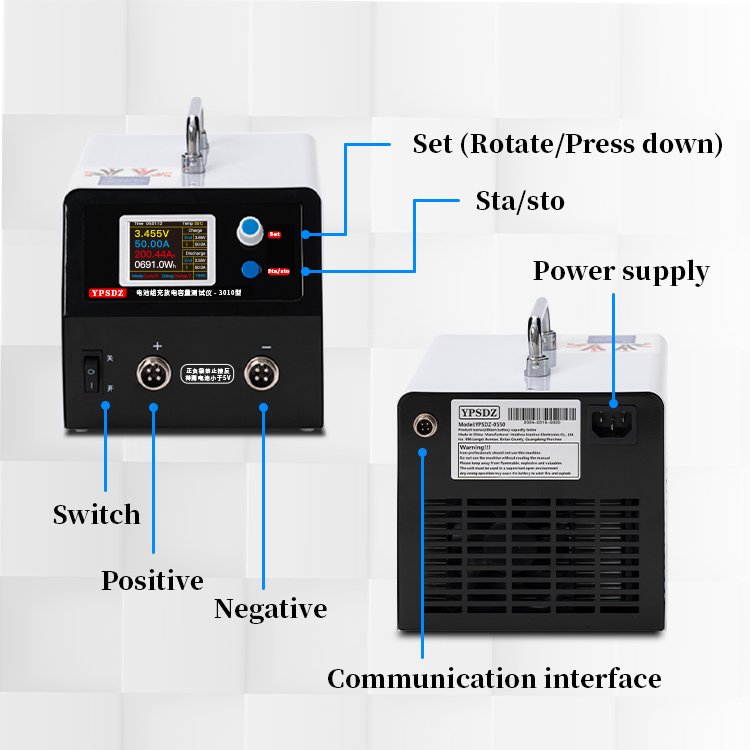 YPSDZ-3010 Electronic Loading Battery Capacity Tester High Current lead acid lithium batteries Charge discharge tester