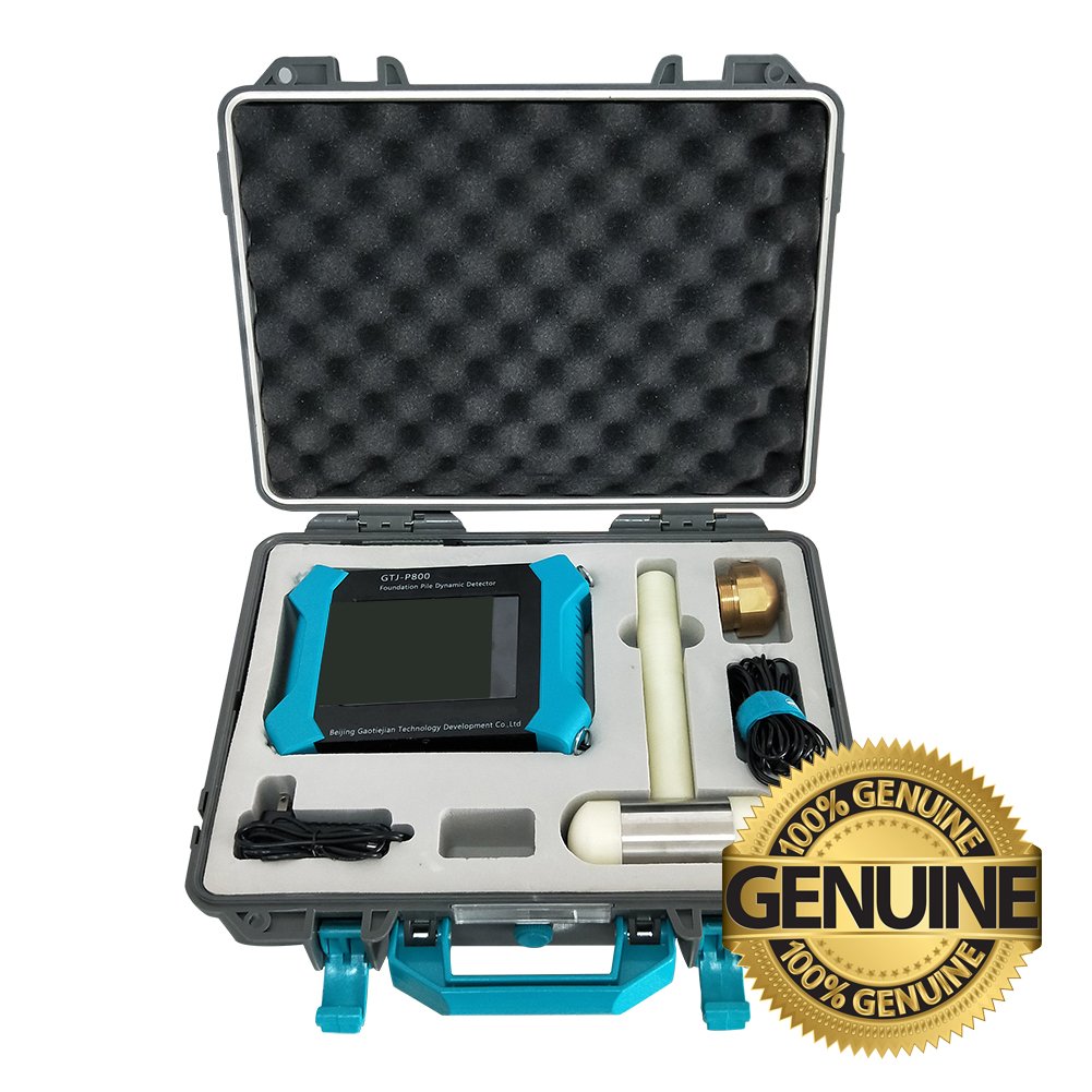 Foundation Pit Dynamic Detector Defects Testing Integrity Automatic Dynamic Pile Integrity Tester