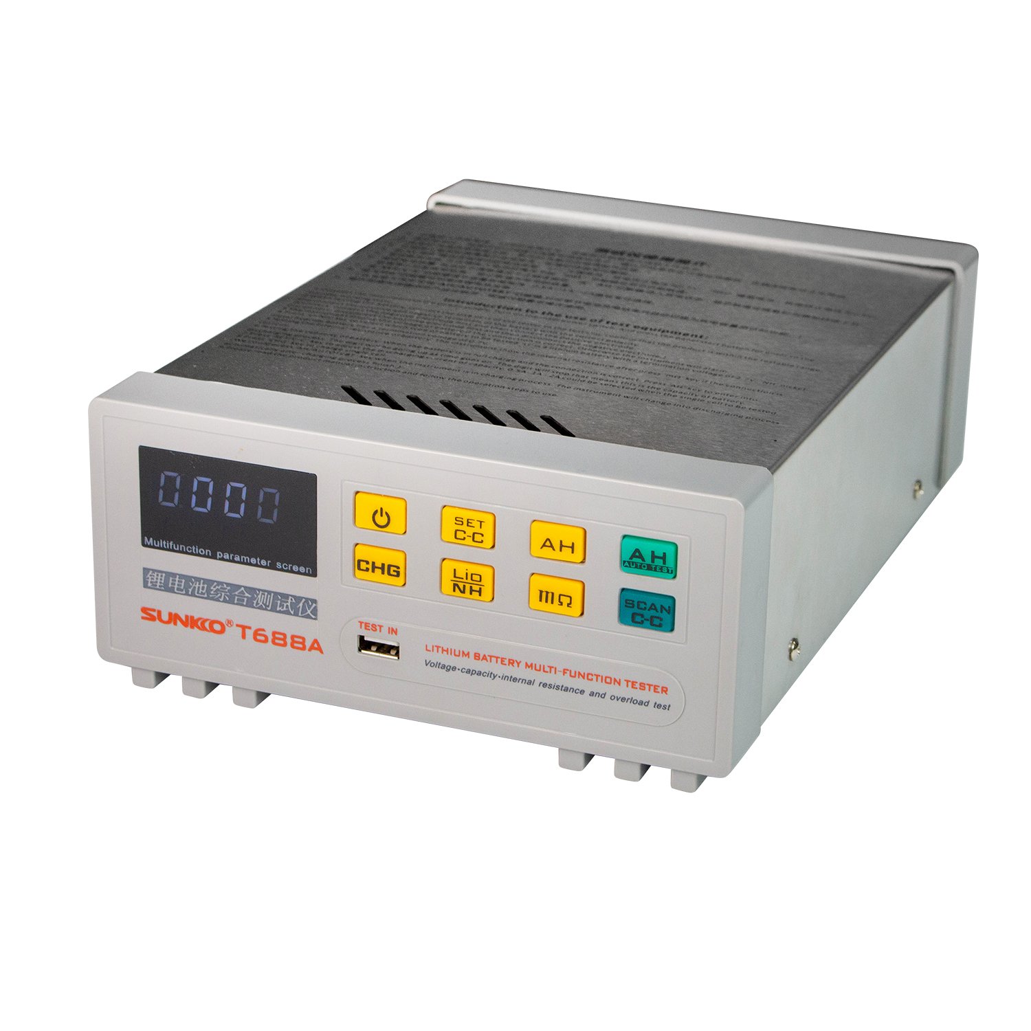 SUNKKO T-688A Comprehensive Tester Lithium Battery Capacity Voltage Internal Resistance Tester