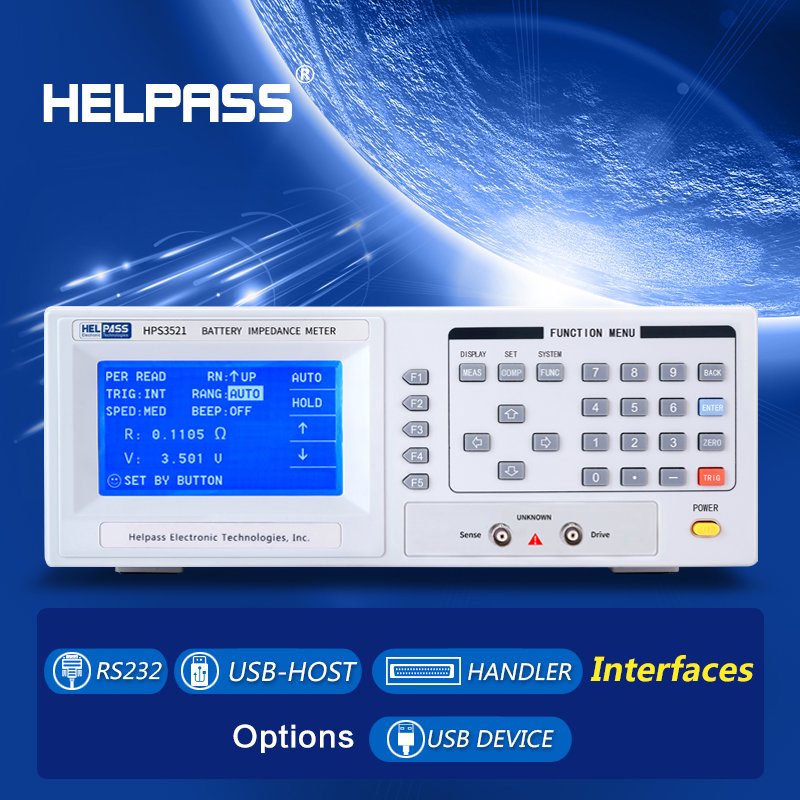High accuracy Battery Internal Resistance Tester HPS3521