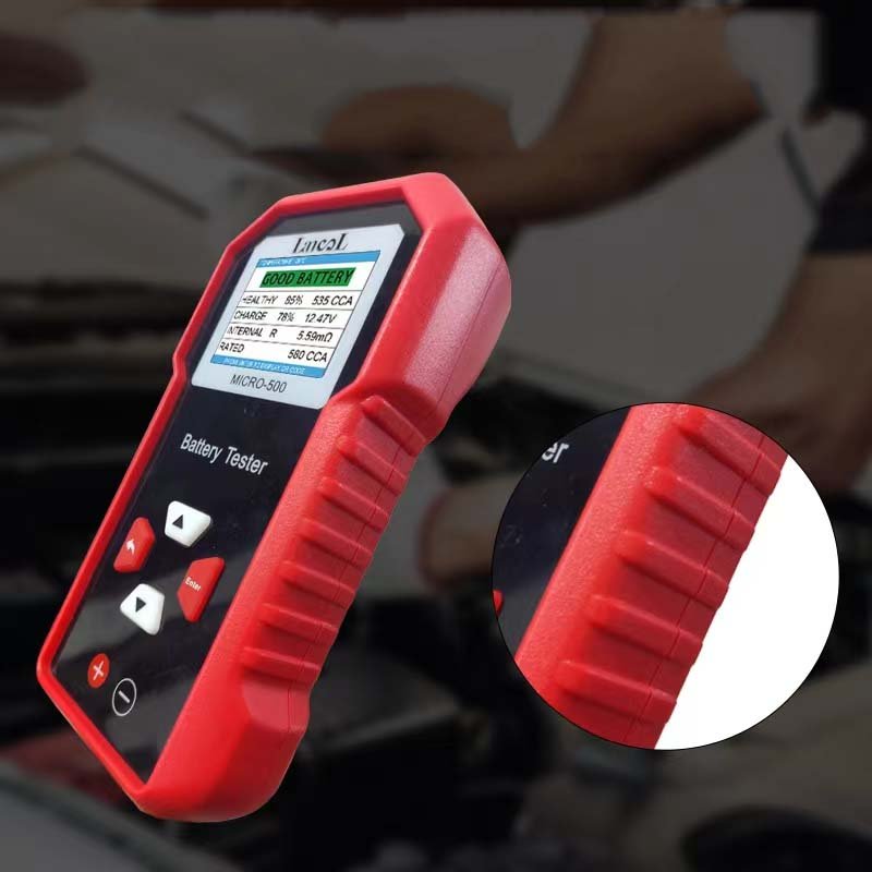Lithium Lead Acid Battery Tester 12V 24V CCA 3Ah-360Ah Battery System Detect Auto Battery Analyze