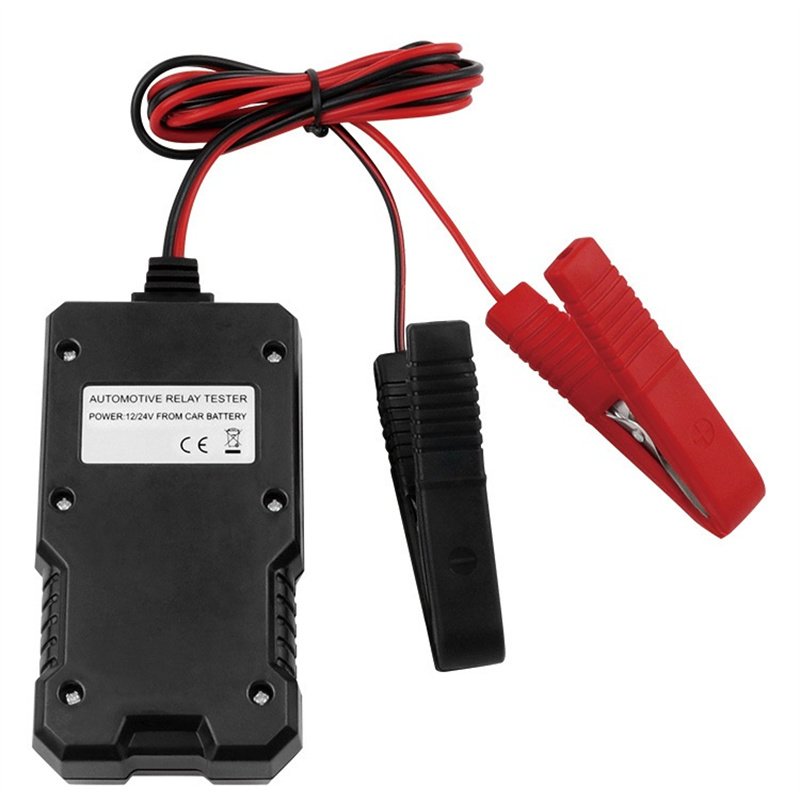 Automotive relay battery tester, four foot and five foot relay analyzer, automotive and motorcycle circuit battery repair tool