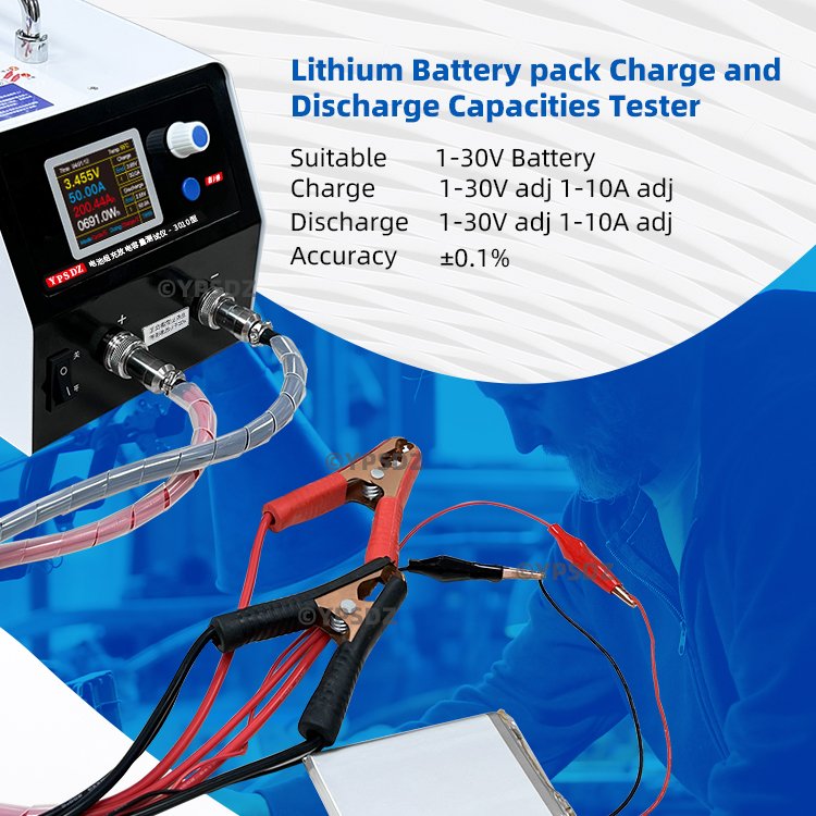 YPSDZ-3010 discharge load tester Lithium battery repair tools portable laptop battery repair