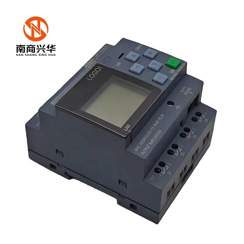 New Original 6ED1052-1HB08-0BA1 PLC CPU Series For LOGO! 8.3 Relay Output Ethernet Network 8 Input