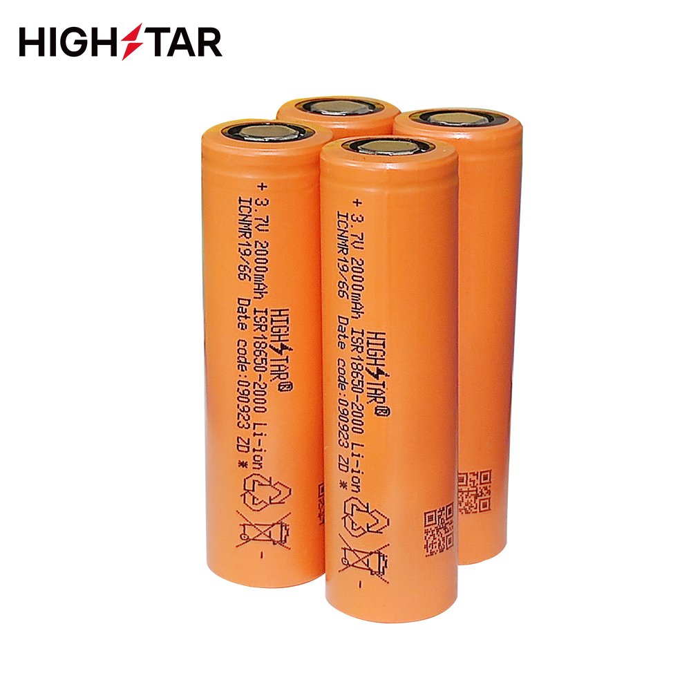 HIGHSTAR lithium battery 18650 2000mah replace lipo battery tws hearing aid battery tester probador de bateria para audifonos