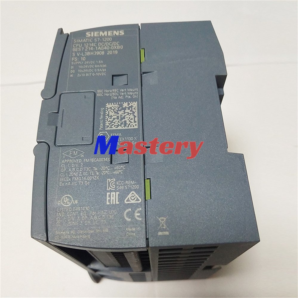 High quality plc pac and dedicated controllers, compact CPU module 6ES7214-1BG40-0XB0 PLC module 6ES72141BG400XB0