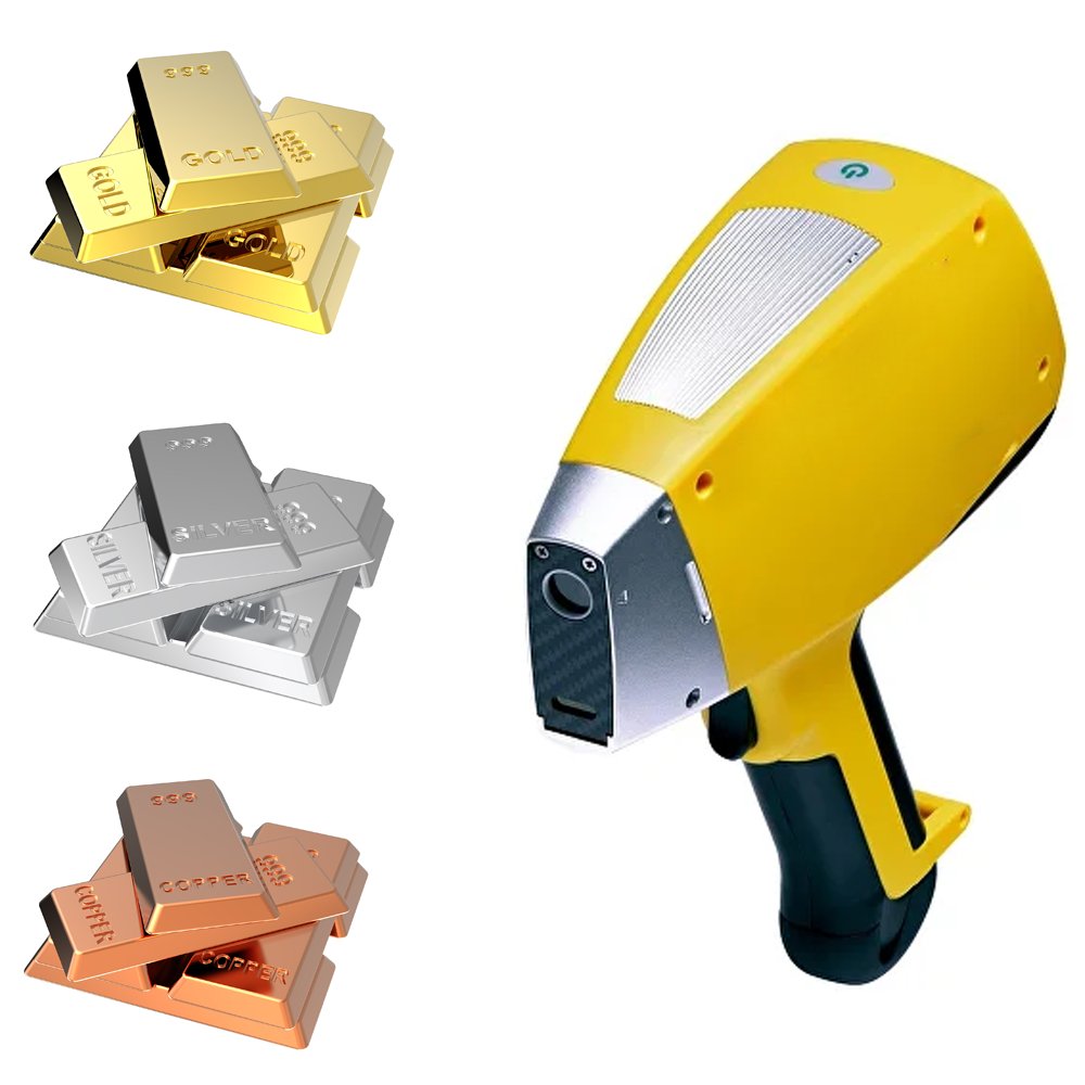 New Design Portable Handheld XRF Metal Analyzer Gold Test Gun Purity Testing Machine Metal Tester
