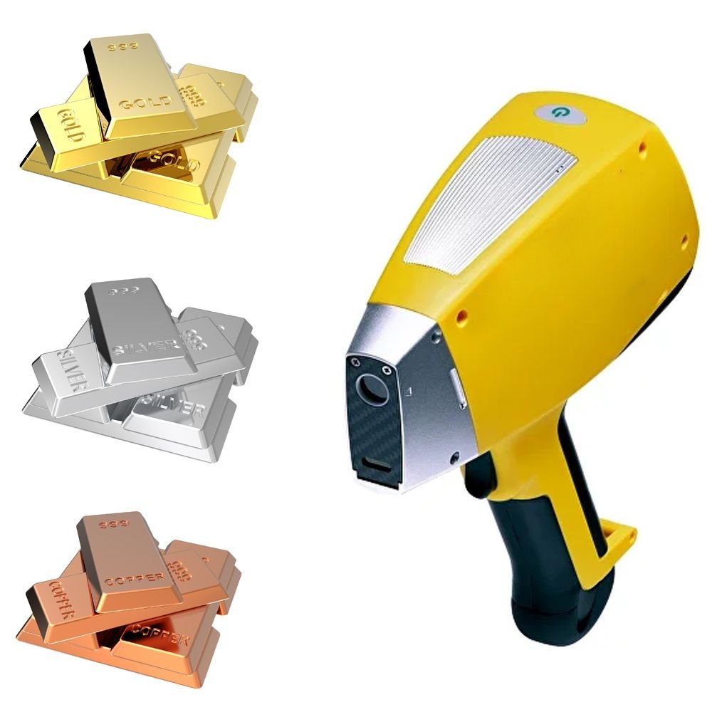 New Design Portable Handheld XRF Metal Analyzer Gold Test Gun Purity Testing Machine Metal Tester