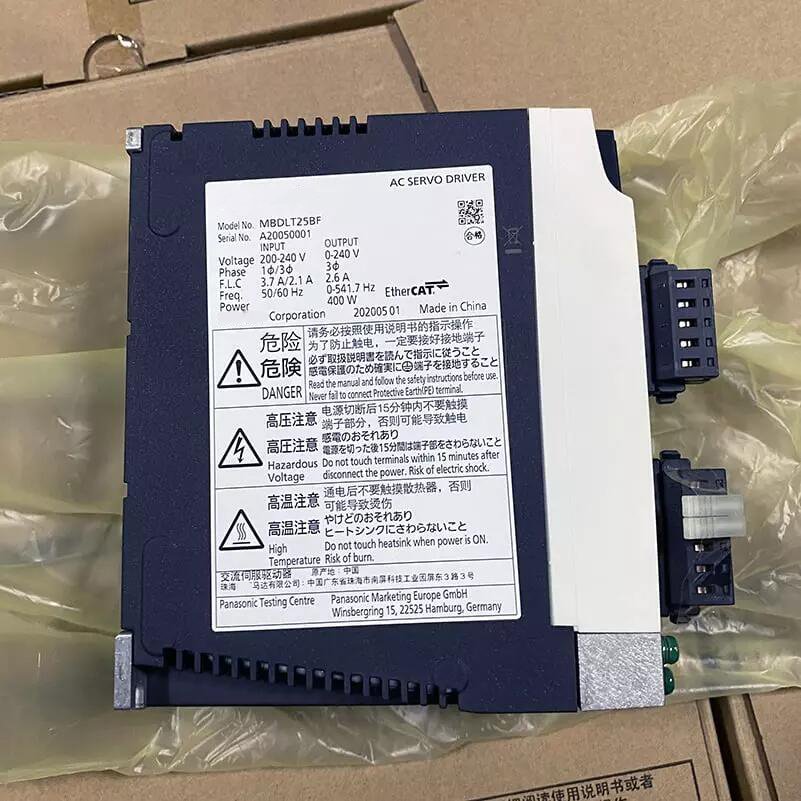 Sealed Original New MBDLT25BF Servo Drive Compatible with PLC PAC & Dedicated Controllers