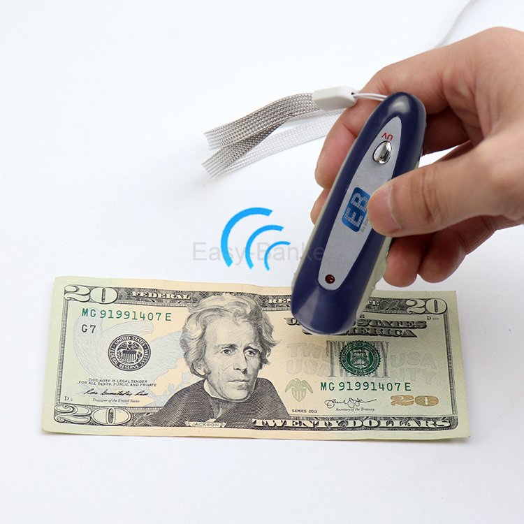 DC-128-3 2 in 1 Portable Money detector pen for universal currency Counterfeit testing Pen UV&MG banknote checker