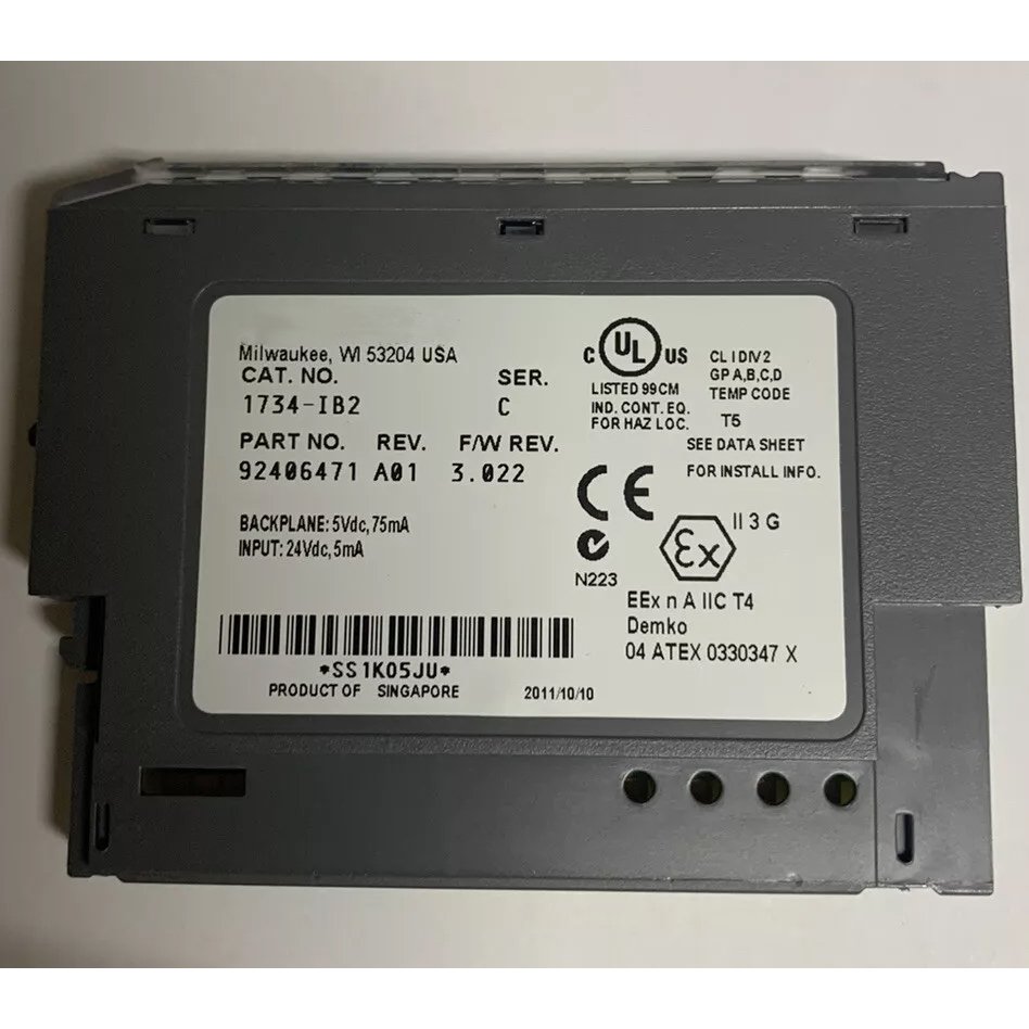 New 1734-IB2 2 Point Digital Input Module PLC PAC & Dedicated Controllers' Point I/O