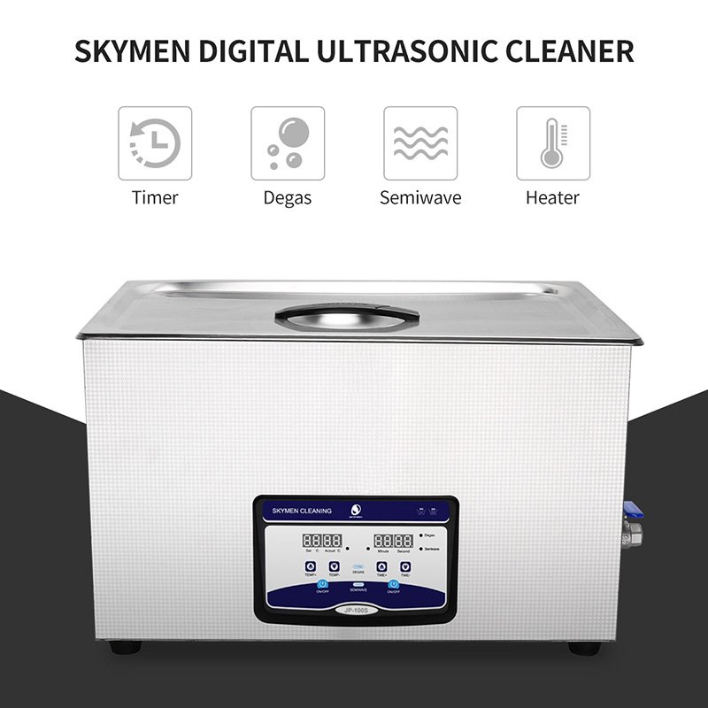 FD-100S Ultrasonic cleaning equipment FD-100S 30L 500W Denture Ultrasonic Lens Cleaner Household Ultrasonic Cleaners