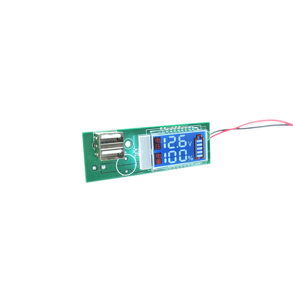 12-24V Voltmeter Digital Lithium-ion Lead-acid battery Capacity tester Voltmeter